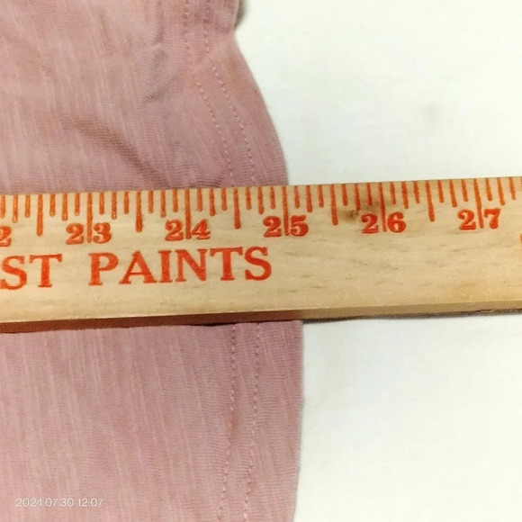 Umgee Sz Small Top Dusty Pink Flutter Ruffle Sleeves Boho Peasant Lightweight - Picture 9 of 10